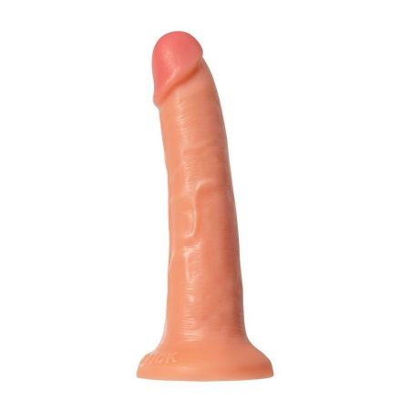 Realistyczne dildo CALIBER 18/3 z przyssawką, PVC, długość 18 cm, średnica 3 cm - 4