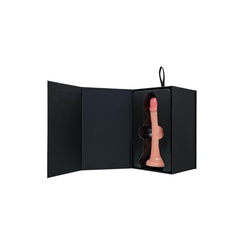 Realistyczne dildo CALIBER 18/3 z przyssawką, PVC, długość 18 cm, średnica 3 cm - 9
