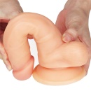 Dildo realistyczne The Ultra Soft Dude 20 cm z przyssawką, cieliste - 11