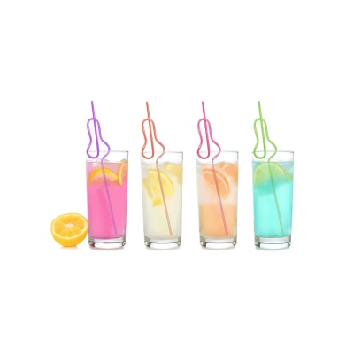 Glitterati Silly Penis Straws, 8 - 1