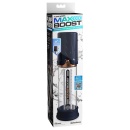 Pompa do penisa Pump Worx Max Boost Blue – manualny tłok próżniowy, 28,6 cm - 1