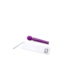 Le Wand Petite Cherry - elastyczna szyjka, 10 poziomów wibracji i 6 wzorców, 25,4 cm - 4