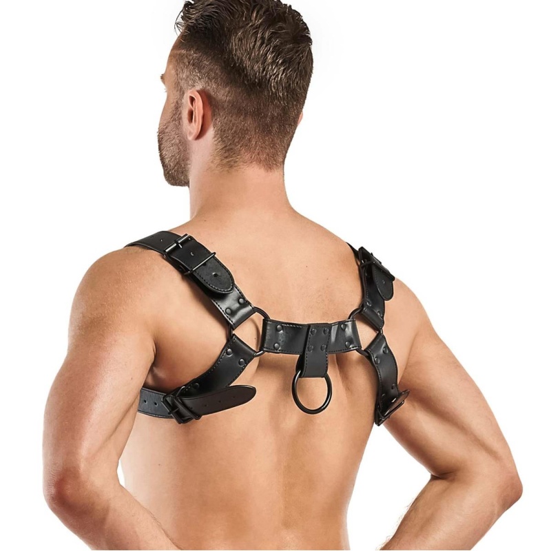 Bedroom Fantasies - Bruno Bondage Harness Black - 3