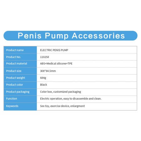 Pompka- LUXURY PUMP, PREMIUM RECHARGEABLE AUTOMATIC WATERPROOF PUMP - 9