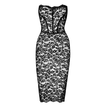 Noir Dress Lace S - 6