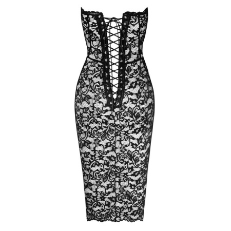 Noir Dress Lace S - 7