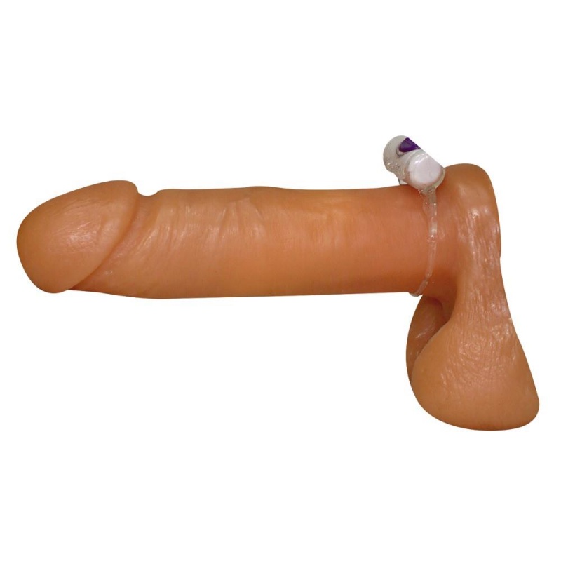 Pierścień wibracyjny Intense Vibrations – jednorazowy, silikonowy, uniwersalny rozmiar dla mężczyzn - 5