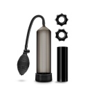 Pompka do penisa Quickie Kit Thick Cock Black - zestaw z manszetą i 2 pierścieniami, cylinder 24,13 cm x 5,7 cm - 2