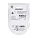 Wide Double O Silicone Cockring - M - Black - 3