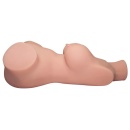 Masturbator Real Style IV – realistyczny tułów TPR z podwójnym wejściem, 48 cm, 12 kg - 6