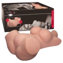 Masturbator Real Style IV – realistyczny tułów TPR z podwójnym wejściem, 48 cm, 12 kg - 7
