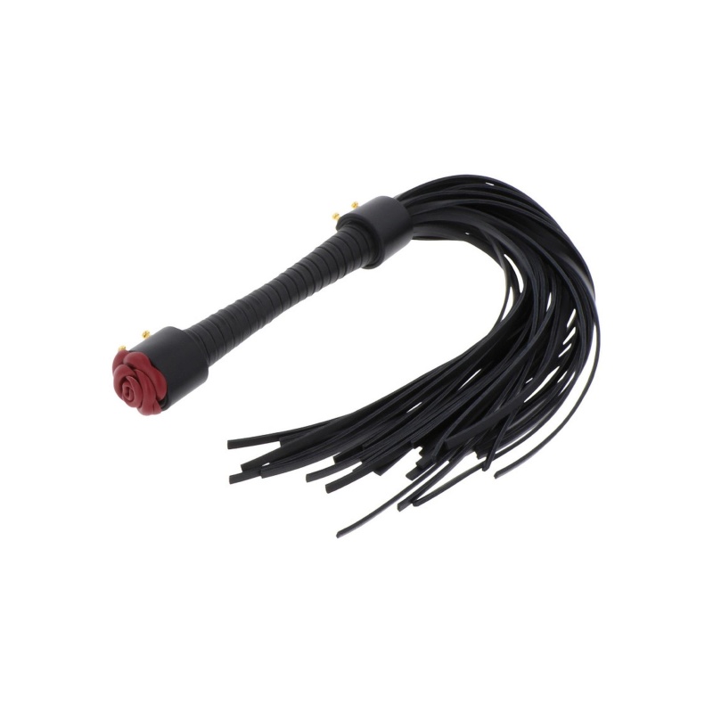 Wild Roses Whip Black - 3