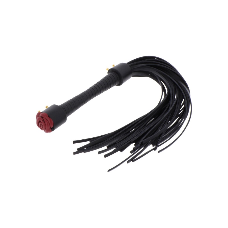 Wild Roses Whip Black - 6