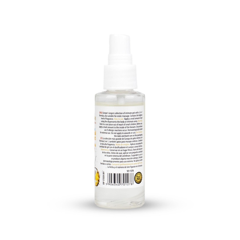 Wodny żel intymny i do masażu 2w1 Pina Colada 50 ml - 5
