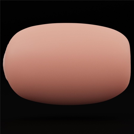 Dwustronny masturbator Slider Double-Ended 10,3 cm z pochwą i odbytnicą w kolorze cielistym - 9