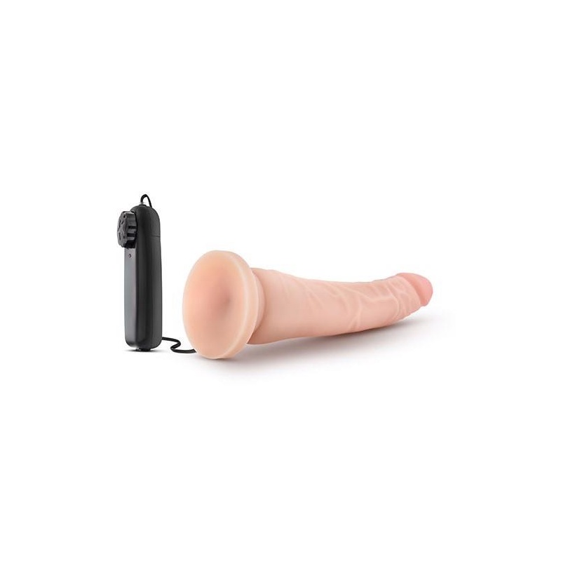 DR. SKIN 8.5INCH VIBR. REALISTIC DILDO - 4