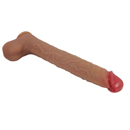 Realistyczne dildo Torin-PLUS z przyssawką, 37,5 cm - 6