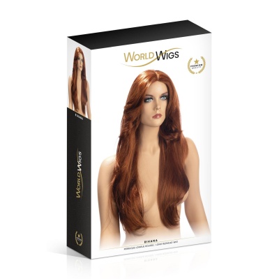 PERRUQUE RIHANA LONGUE ROUSSE - 1 2