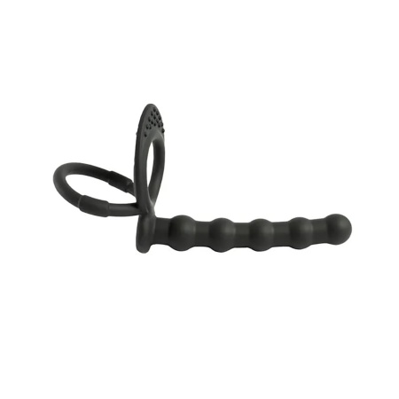 Dildo Strap-On Fantasy – Silikonowy, Zakrzywiony, do Podwójnej Penetracji, 13,5 cm (Ø 2,2 cm) - 1