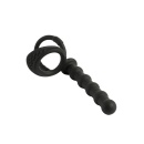 Dildo Strap-On Fantasy – Silikonowy, Zakrzywiony, do Podwójnej Penetracji, 13,5 cm (Ø 2,2 cm) - 4