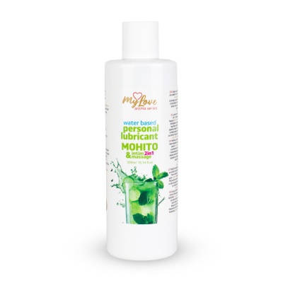 MyLove Żel intymny i masażowy 2w1 Aroma Series Mohito 300 ml - 1