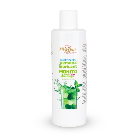 MyLove Żel intymny i masażowy 2w1 Aroma Series Mohito 300 ml - 1