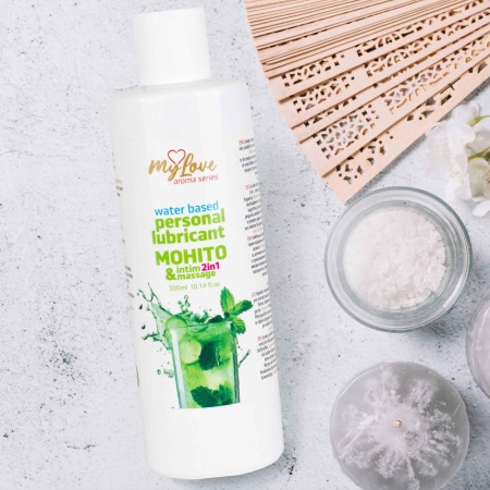 MyLove Żel intymny i masażowy 2w1 Aroma Series Mohito 300 ml - 5