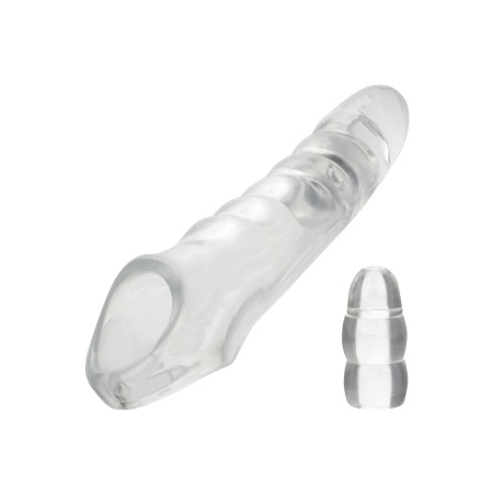 Przedłużacz prącia Performance Maxx Kit Transparent z pasem mosznowym 22,9 cm - 5