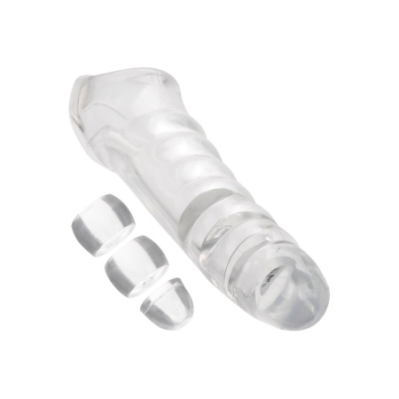 Przedłużacz prącia Performance Maxx Kit Transparent z pasem mosznowym 22,9 cm - 13