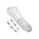 Przedłużacz prącia Performance Maxx Kit Transparent z pasem mosznowym 22,9 cm - 13