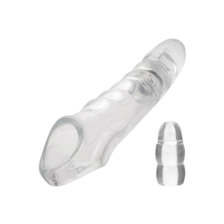 Przedłużacz prącia Performance Maxx Kit Transparent z pasem mosznowym 22,9 cm - 14