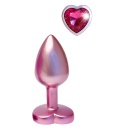GLEAMING LOVE MATTE PINK PLUG SMALL - 3