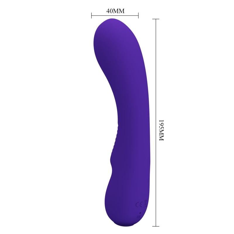 Wibrator Matt - 12 funkcji wibracji, 19,5 cm - 10