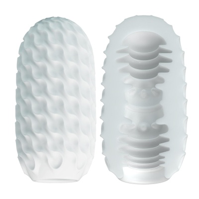 Masturbator Wonder ball VENUS-X - rozmiar uniwersalny, teksturowany kanał, ruchoma kulka - 1 2