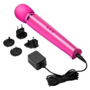 Różdżka do masażu Magenta z ruchomą głowicą silikonową 33,5 cm - 6