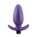 Plug analny wibrujący Excelsior Astro Violet - silikon Puria™, 10 funkcji wibracji, długość 12 cm (wprowadzalna 8,9 cm) - 2