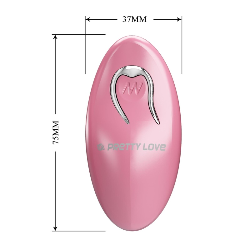 Klamerki wibracyjne Cayley 10 trybów z pilotem, IPX6, 4,5 cm - 9