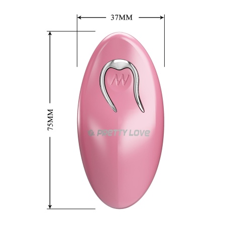 Klamerki wibracyjne Cayley 10 trybów z pilotem, IPX6, 4,5 cm - 9