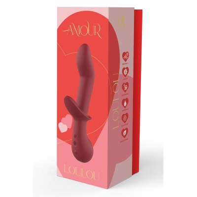 AMOUR FLEXIBLE G-SPOT DUO VIBE LOULOU - 1