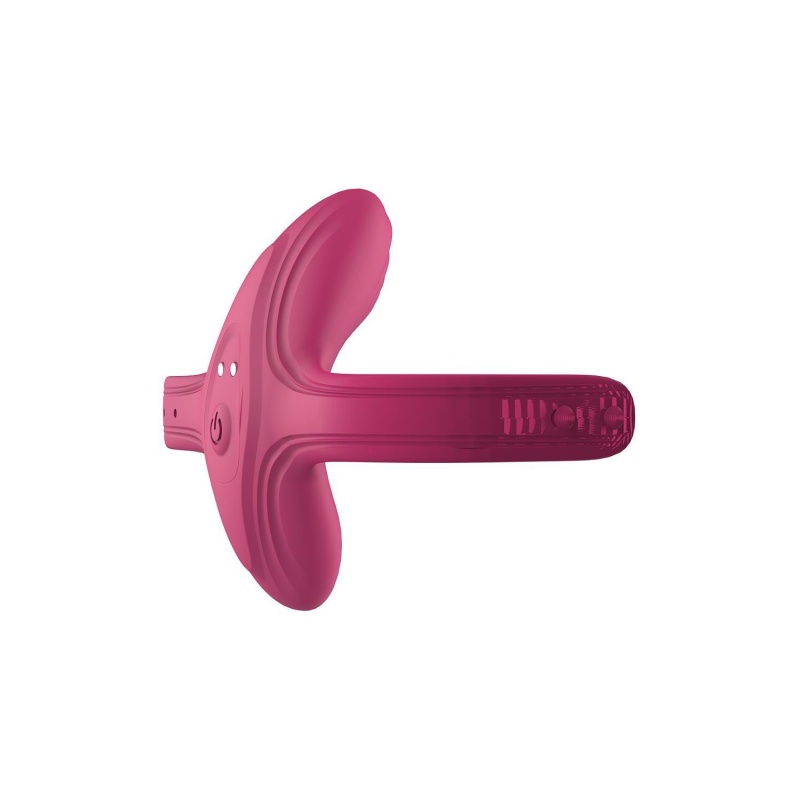 Wibrator do majtek Essentials Panty Vibe Pink - silikon, regulowane paski, pilot 10 m, 8 cm - 4
