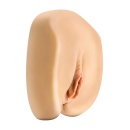 Masturbator Camila - podwójne wejścia, wibrujący bullet z pilotem, 17,8 cm - 4