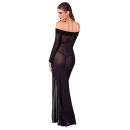 Noir Dress Long XL - 4