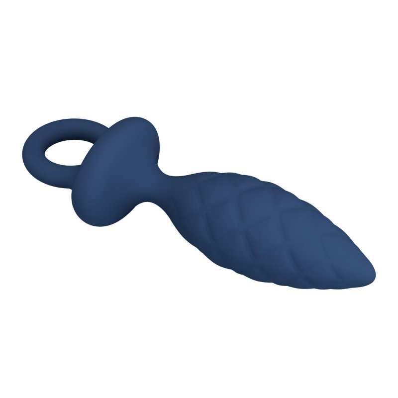 Korek analny z pętlą, rozmiar L, 15,7 cm - 6