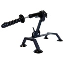 Body Dock Sex Machine Black — maszyna do penetracji z 4 przyssawkami, prętem wysuwnym 22,9 cm, skokiem ponad 6 cm i prędkością d - 3