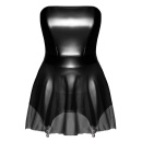 Noir Dress Suspenders XL - 4