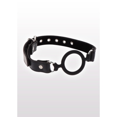 Open Ring Gag Black - 1