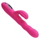 Wibrator króliczek Winters Pink z funkcją falowania i wyświetlaczem LED, 25,2 cm - 3