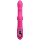 Wibrator króliczek Winters Pink z funkcją falowania i wyświetlaczem LED, 25,2 cm - 4