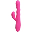 Wibrator króliczek Winters Pink z funkcją falowania i wyświetlaczem LED, 25,2 cm - 8
