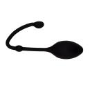 Kulka waginalna Velvet Kiss iOrgasm-Black z silikonu bez ftalanów, 5 cm x 2,5 cm - 2